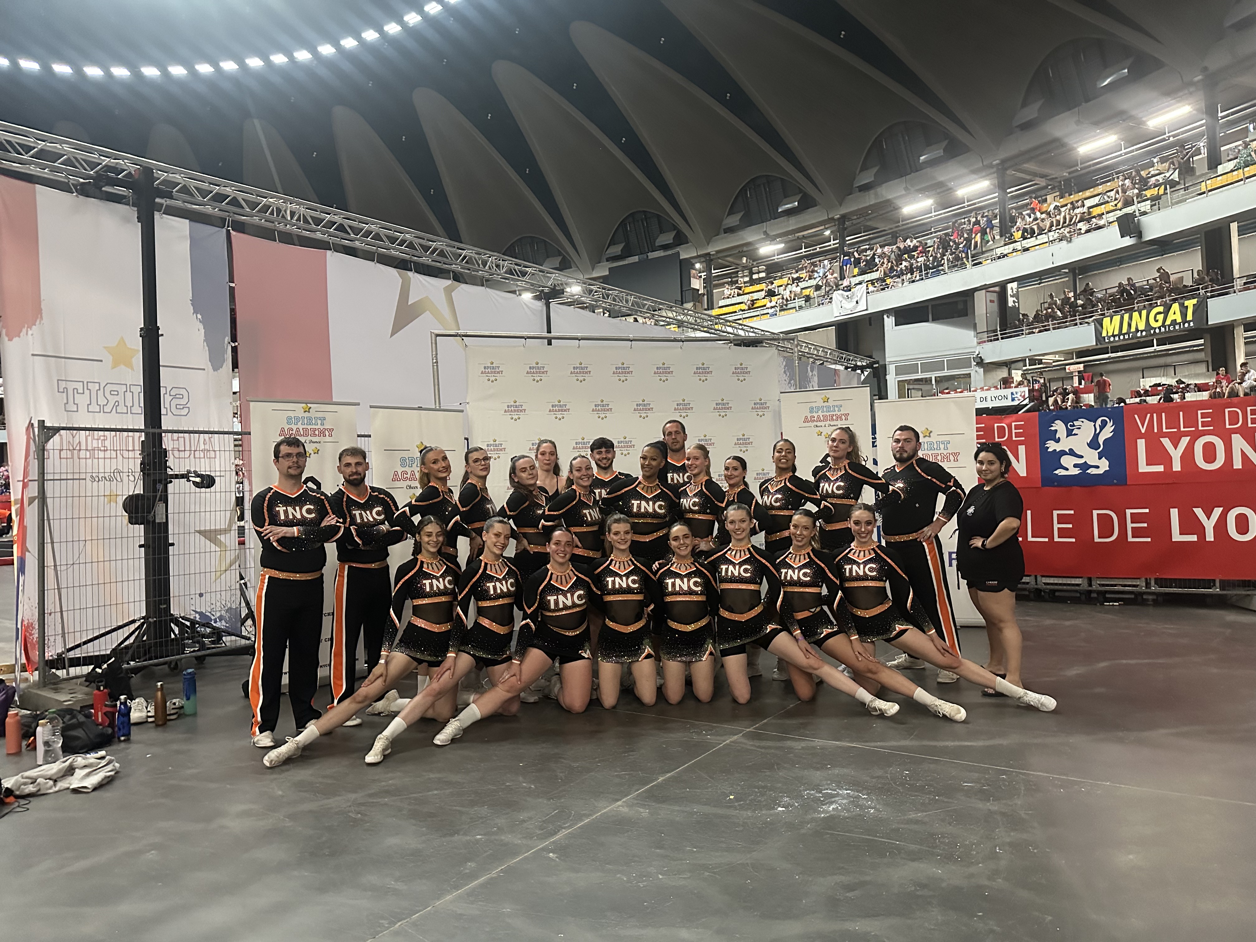 Black Claws en compétition au Championnat de France